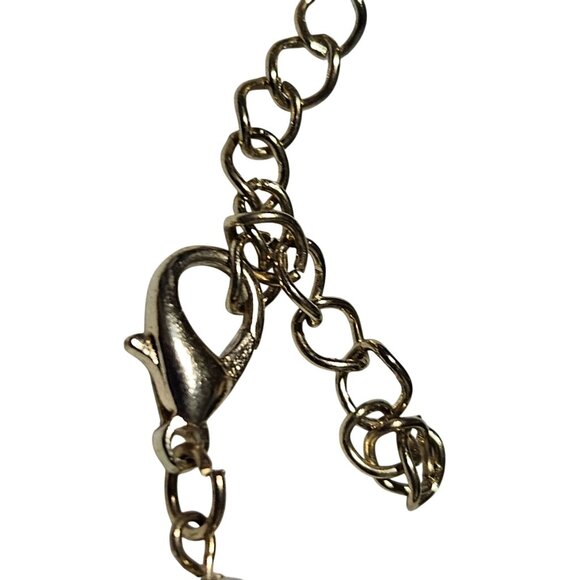 Elegant Metallic Disc Statement Necklace Black Copper Gold Fashion Jewelry Women - Picture 4 of 6